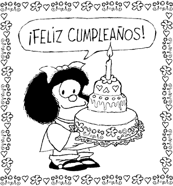 Felicidades Nikelo¡ 67 es una cifra Admirable¡  Mafalda-con-tarta-de-cumpleanos1